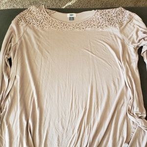 Cream colored Old Navy blouse